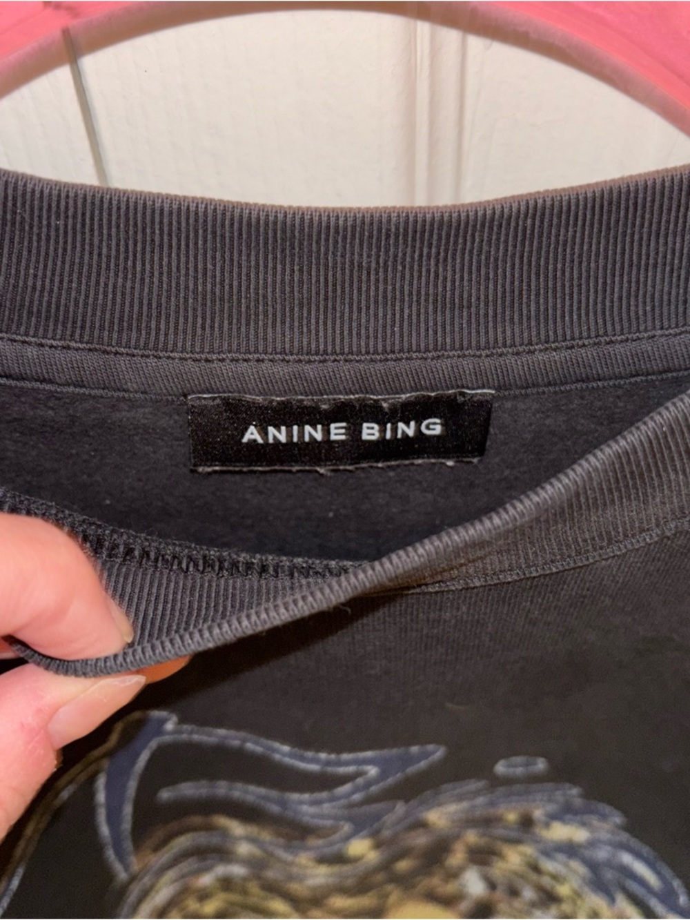 ANINE BING | HARVEY LEOPARD CREW - Picture 4 of 6